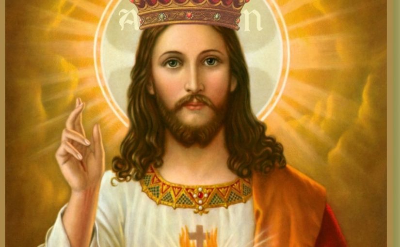 21 LISTOPADA 2021 r. Uroczystość Jezusa Chrystusa Króla Wszechświata