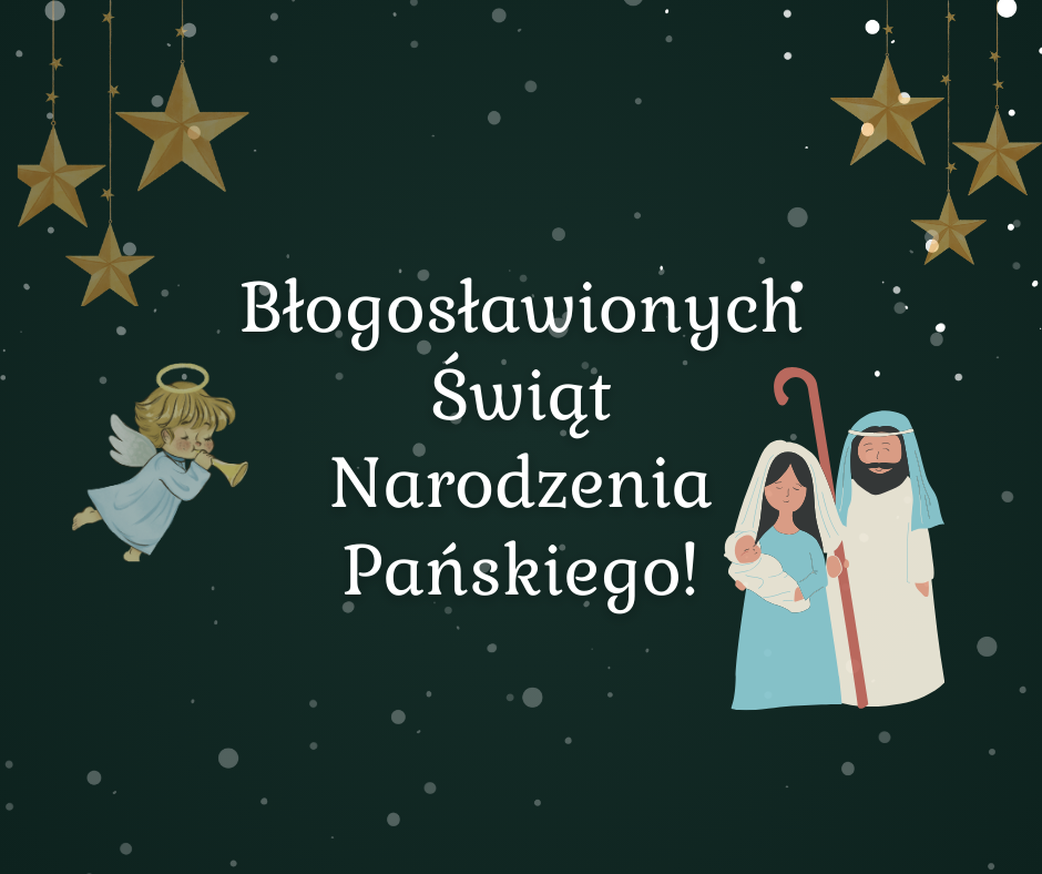 Niech cud Bożego Narodzenia dokonuje się w każdym naszym domu i każdym sercu. Zróbmy wszystko, by w tegoroczne święta – Jezus naprawdę narodził się wśród nas przez miłość, przebaczenie w każdym domu i rodzinie, przez szacunek w sąsiedztwie, przez życzliwość i dobroć okazaną wszystkim ludziom. Bo tylko wtedy będzie prawdziwe Narodzenie, kiedy wraz z przyjściem na świat Bożej Dzieciny, przeżyjemy mały cud miłości.
Błogosławionych Świąt Narodzenia Pańskiego i obfitych łask w Nowym Roku!